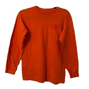 Vans Bright Orange Long Sleeve T-Shirt